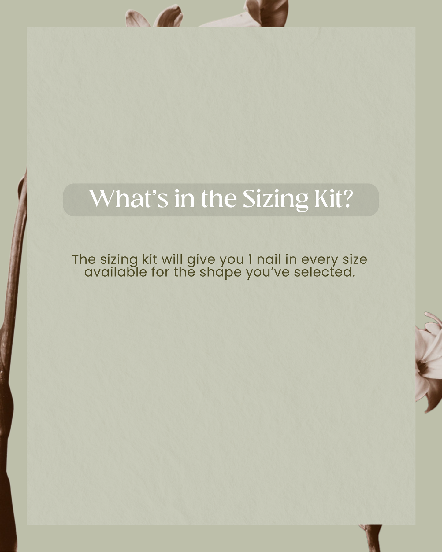 Sizing Kit