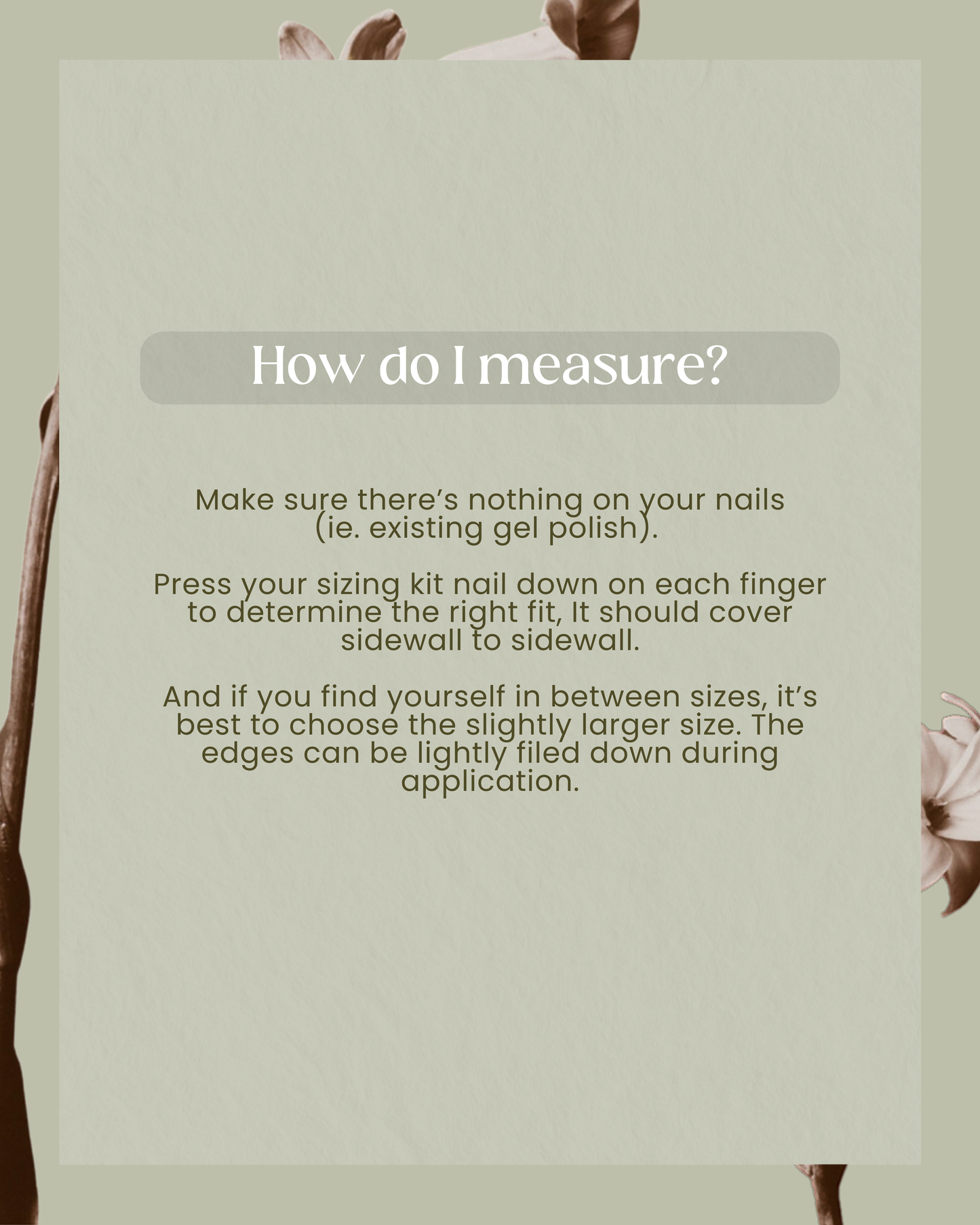 Sizing Kit
